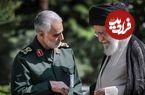 عکس؛ سفر به تاریخ؛ «سردار سلیمانی» در میان ویرانه‌های 2 هزارسالۀ «پالمیرا» در سوریه